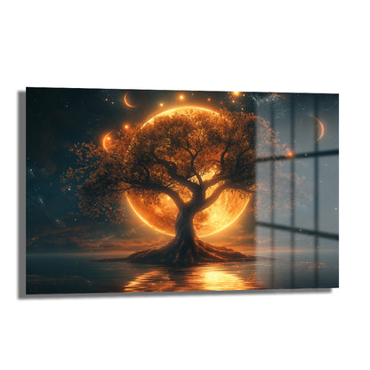 DEKORATİF YATAY CAM TABLO - TT1263