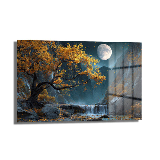 DEKORATİF YATAY CAM TABLO - TT3113