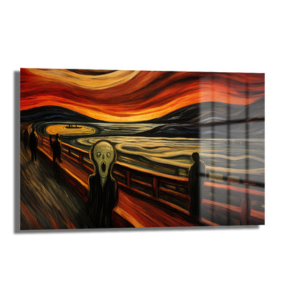 DEKORATİF YATAY CAM TABLO - TT0597