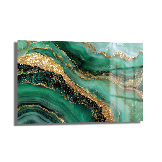 DEKORATİF YATAY CAM TABLO - TT3108