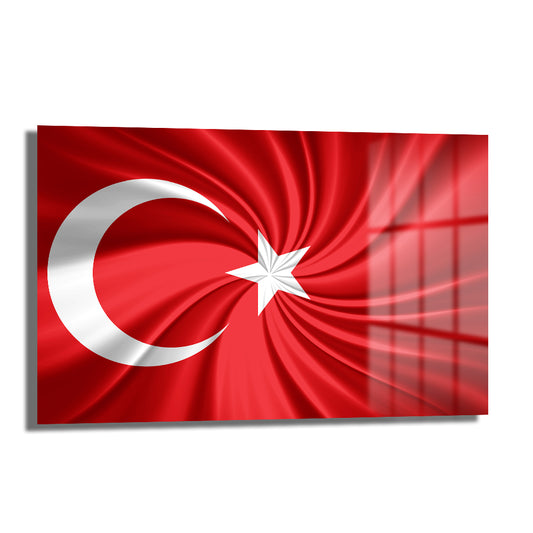 DEKORATİF YATAY CAM TABLO - TT0642