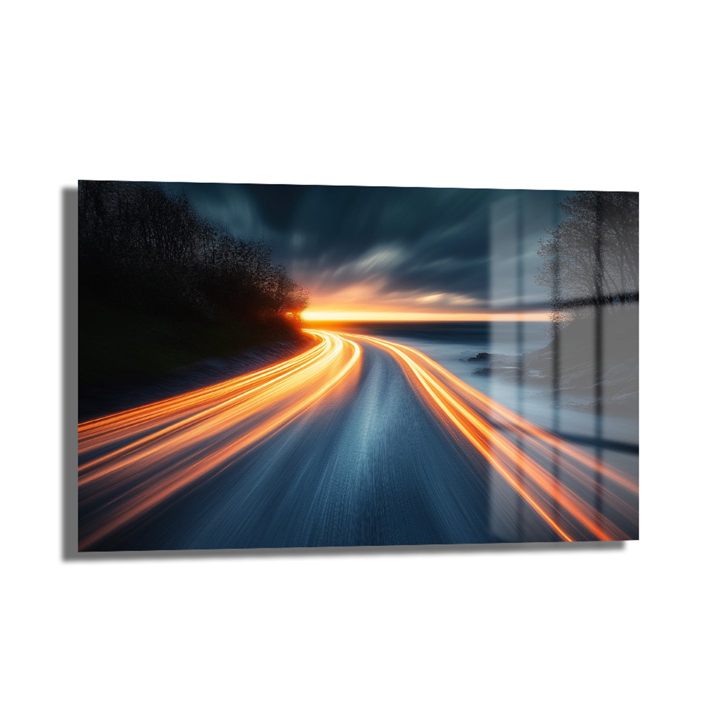 DEKORATİF YATAY CAM TABLO - TT2083
