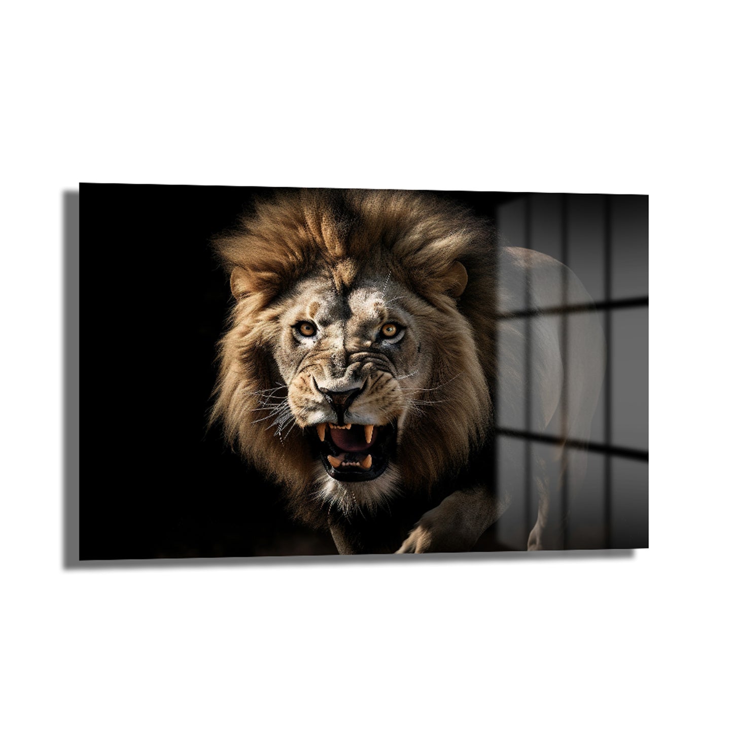 DEKORATİF YATAY CAM TABLO - TT3062