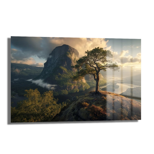 DEKORATİF YATAY CAM TABLO - TT1292