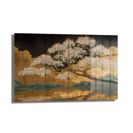 DEKORATİF YATAY CAM TABLO - TT3103