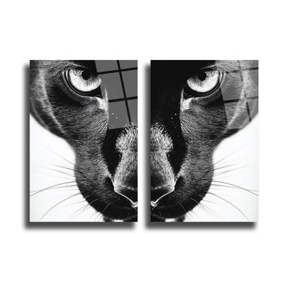 İKİLİ DİKEY CAM TABLO SETİ - TT4039