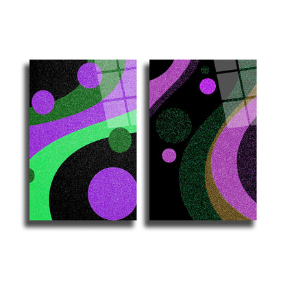 İKİLİ DİKEY CAM TABLO SETİ - TT4021