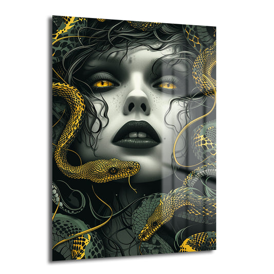 DEKORATİF DİKEY CAM TABLO - TT1503