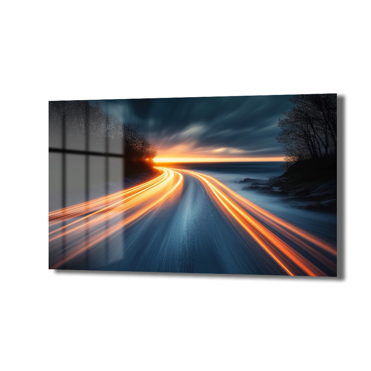 DEKORATİF YATAY CAM TABLO - TT2083