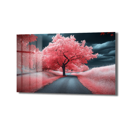 DEKORATİF YATAY CAM TABLO - TT2145