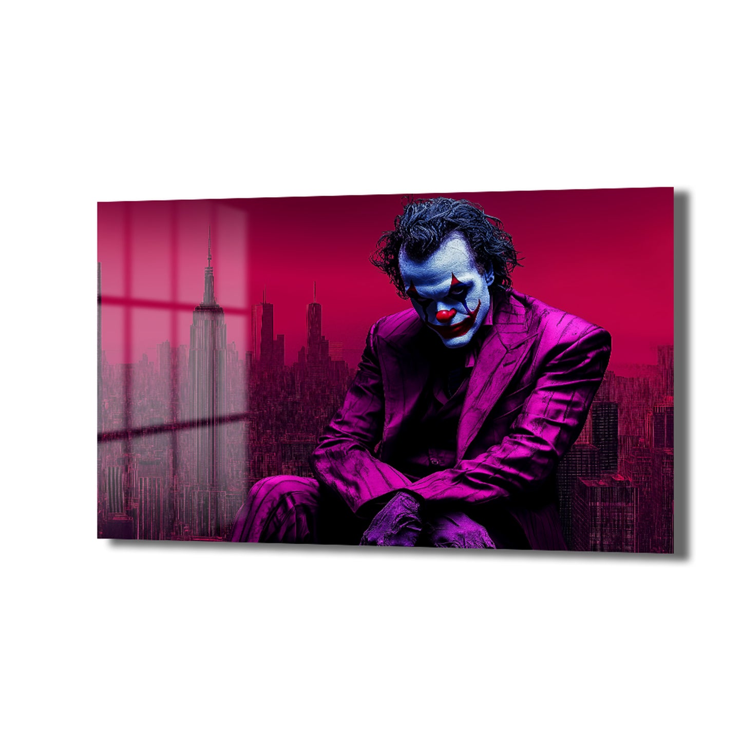 DEKORATİF YATAY CAM TABLO - TT2077