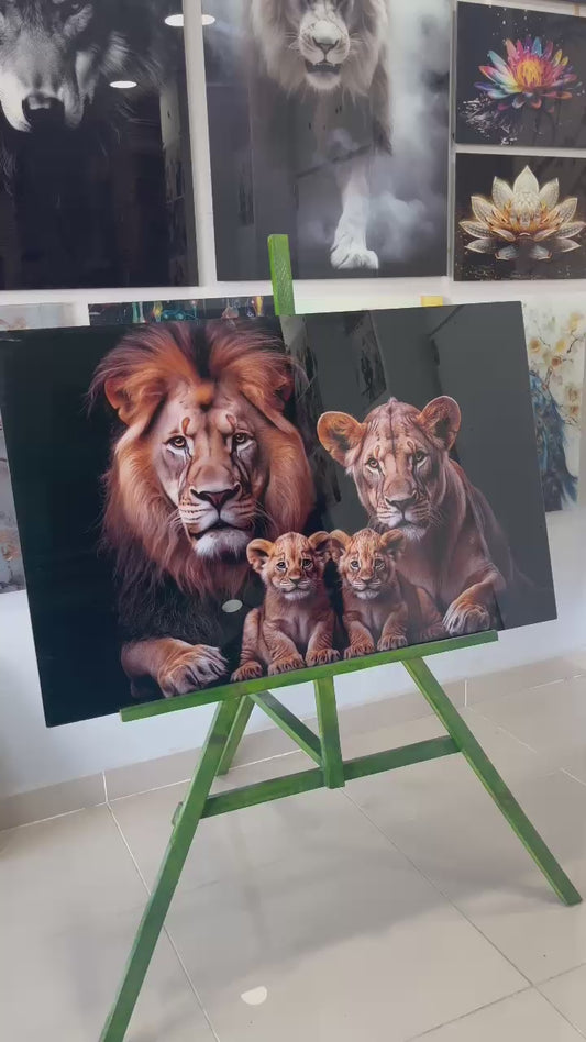 DEKORATİF YATAY CAM TABLO - TT1308