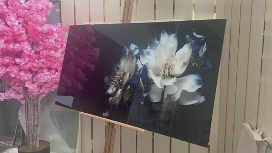 DEKORATİF YATAY CAM TABLO - CF1093