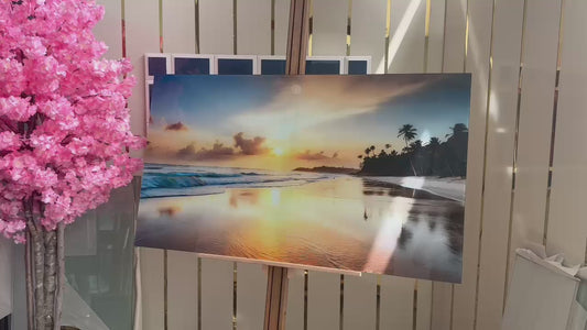 DEKORATİF YATAY CAM TABLO - CF1094