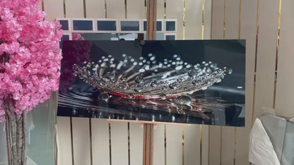 DEKORATİF YATAY CAM TABLO - CF0963