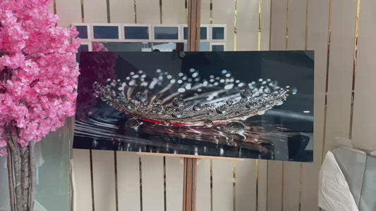 DEKORATİF YATAY CAM TABLO - CF0963