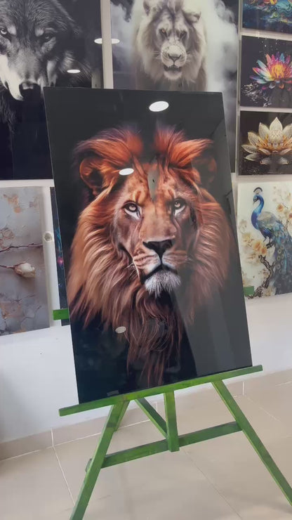 DEKORATİF DİKEY CAM TABLO - TT0705